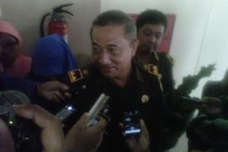 Joko Purwanto, Asisten Intelijen Kejaksaan Tinggi DI Yogyakarta, setelah mengikuti pertemuan koordinasi pemindahan terpidana mati Mary Jane, Rabu (1/4/2015).