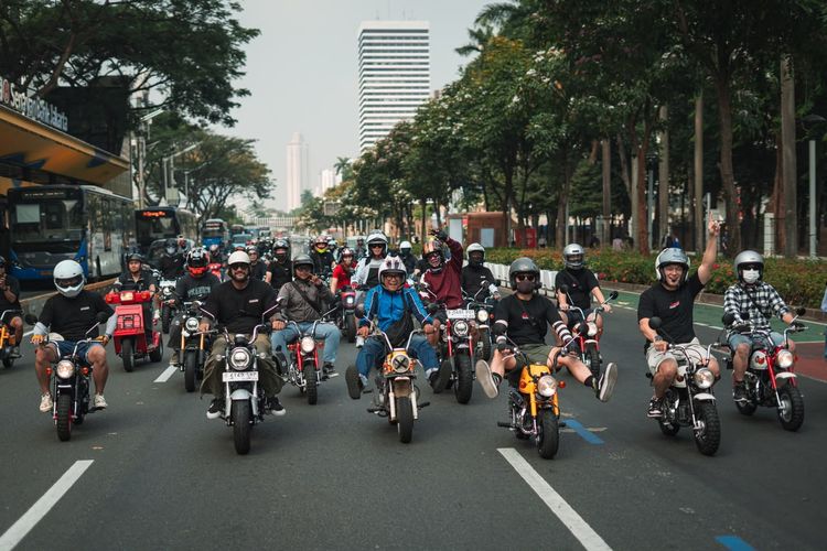 120 Motor Mini Ramaikan Minimoto Meetup Vol. 4 di Jakarta