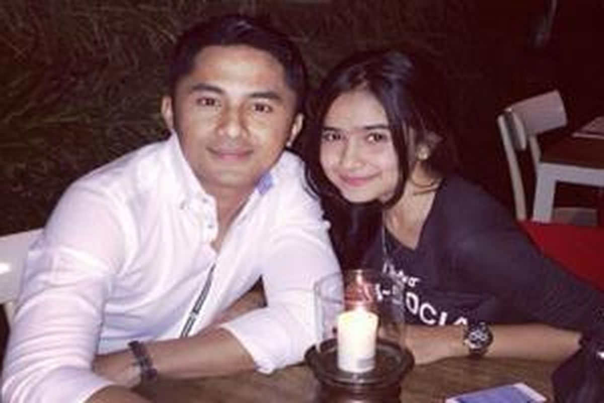 Hengky Kurniawan bersama calon istrinya, Sonya