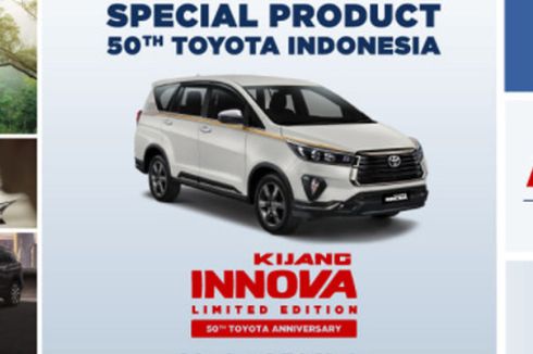 Sebelum Meluncur, Ini Bocoran Kijang Innova Edisi 50 Tahun Toyota