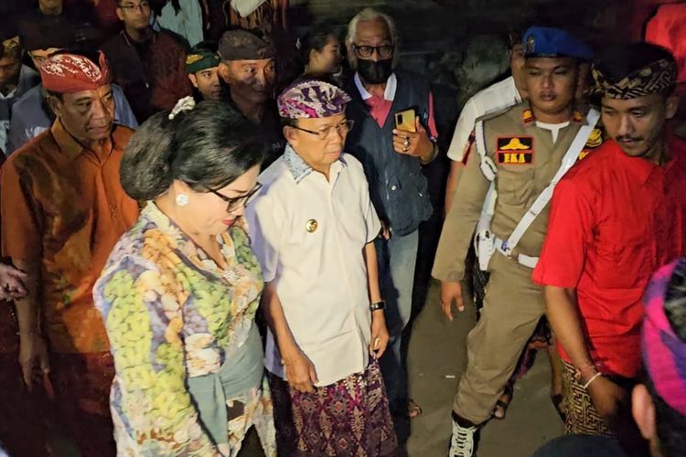 Gubernur Bali Wayan Koster, usai menghadiri peringatan HUT Kota Singaraja ke-419 di GOR Bhuana Patra Singaraja, Kamis (30/3/2023) malam.