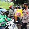 Polres Tangsel Bagikan 200 Paket Sembako ke Pengemudi Ojol hingga Petugas Kebersihan