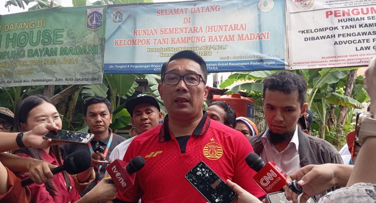 Ridwan Kamil Janji Prioritaskan Polemik Kampung Bayam di 100 Hari Pertama Kerja