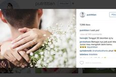 Putri Titian Pamerkan Cincin Pertunangan di Instagram