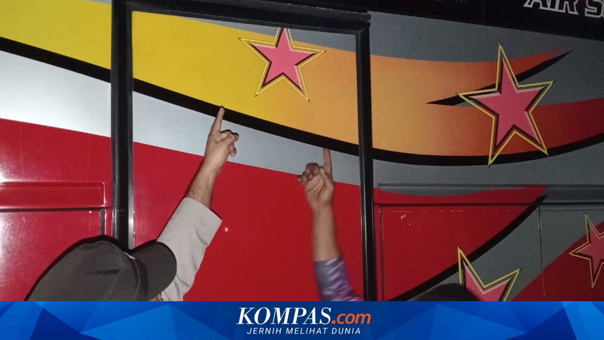 Bus Bintang Utara Diserang 15 Orang, Sopir Babak Belur dan Kaca Dilempari Batu