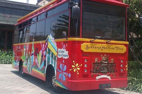 Mau Keliling Surabaya Gratis? Cek Jadwal dan Rute Bus Ini.. 