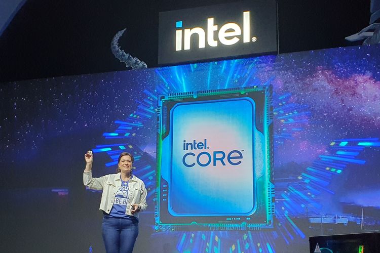 Vice President, Sales Marketing &Communication Group and Managing Director Intel Asia, Alexis Crowel di acara peluncuran prosesor Intel Core Gen 13 di Jakarta, Kamis (8/12/2022).