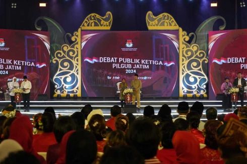 Debat Ketiga Pilkada Jatim 2024, Risma: Saya Siap Jadi Ibu untuk Seluruh Warga