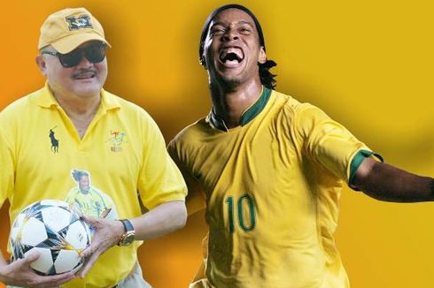 Alex Noerdin Temui Ronaldinho ke Brasil