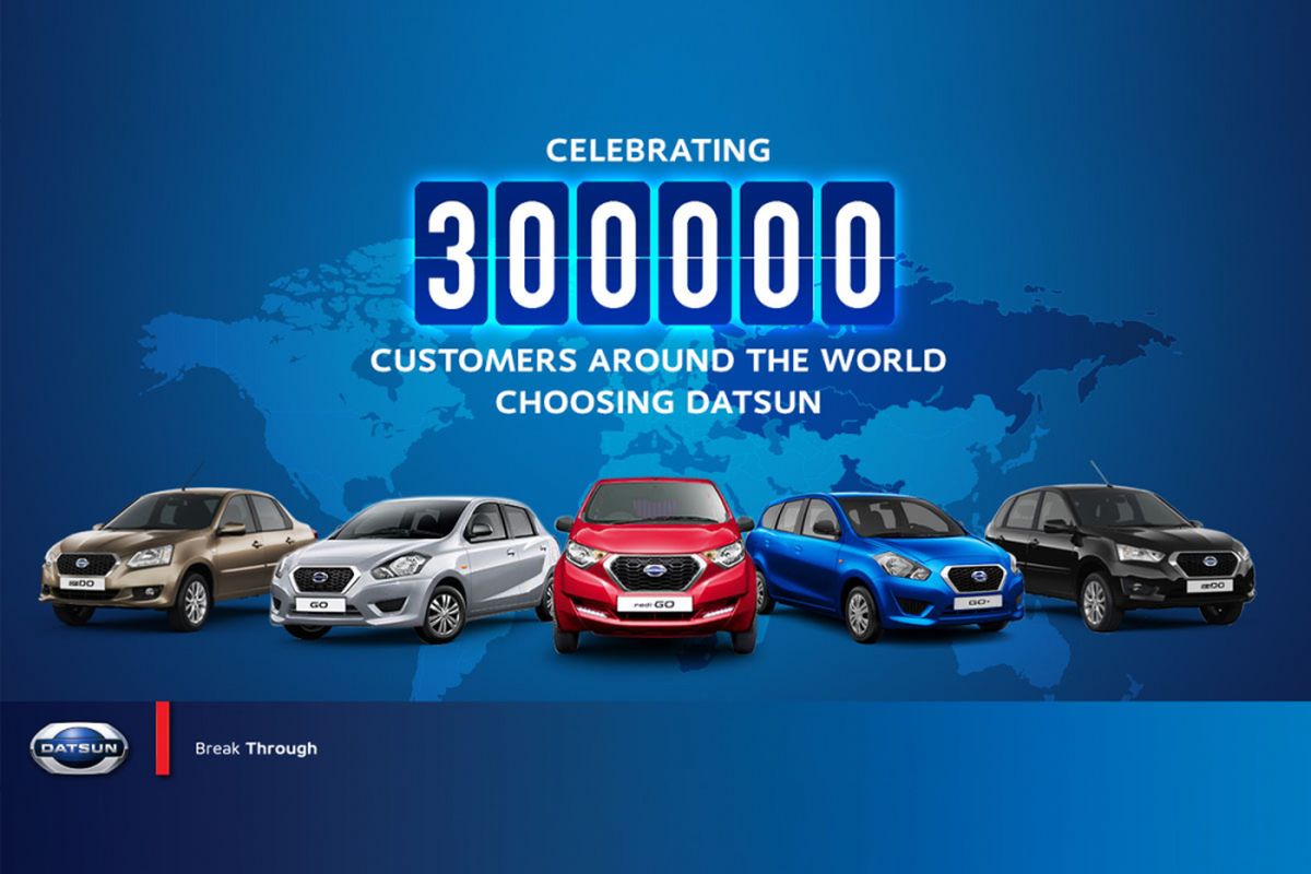Datsun rayakan pencapaian 300.000 unit seluruh dunia.