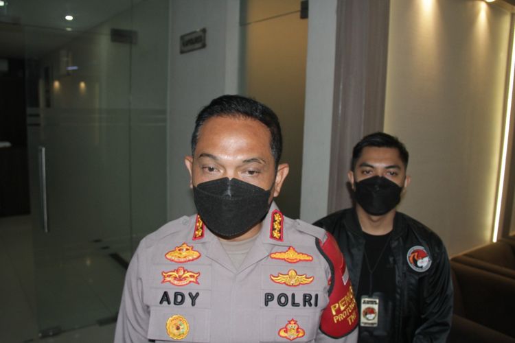 Kapolres Jakarta Barat Kombes Ady Wibowo saat ditemui wartawan Kamis (2/9/2021).