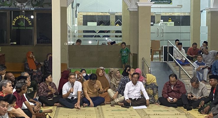 Gelar Doa Bersama H-1 Pencoblosan, Mahfud: Tak Ada Tendensi Pengumpulan Suara