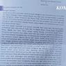 Isi Surat Pelaku Penembakan yang Minta Ketemu Ketua MUI: Mengaku Wakil Nabi dan Siap Dipenggal jika Salah