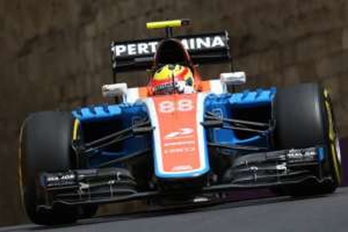 Rio Haryanto di GP Eropa, Baku, Azerbaijan