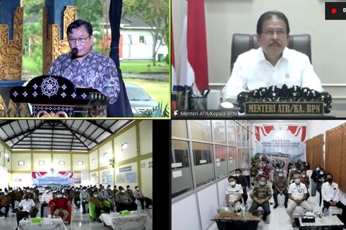 Menteri ATR/BPN Serahkan 32.041 Sertifikat Tanah untuk Masyarakat NTB