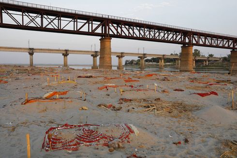 Misteri Temuan Mayat-mayat di Sungai Gangga, Apa Penyebabnya?