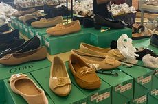 Dari Sandal Hingga Sepatu, Pilihan Alas Kaki di Jakarta Lebaran Fair 2024