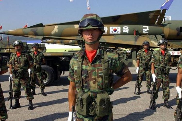 Inilah rudal balistik Hyunmoo yang akan diandalkan Korea Selatan untuk memusnahkan Pyongyang jika Korea Utara mencanangkan perang.