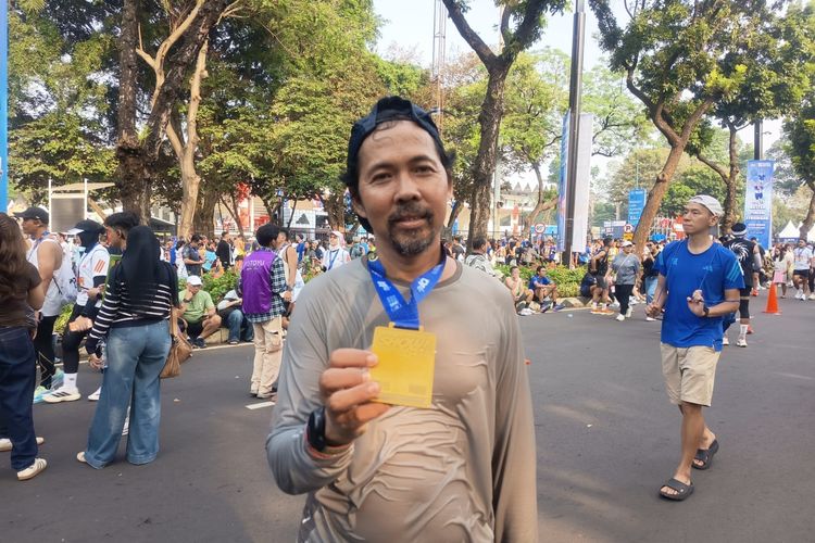 Ketenangan Rohidi di Garis Finis JRF: Saat Half Marathon 21 Km Bukan Lagi Drama, tapi Rutinitas