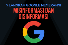 INFOGRAFIK: 5 Langkah Google Memerangi Misinformasi dan Disinformasi