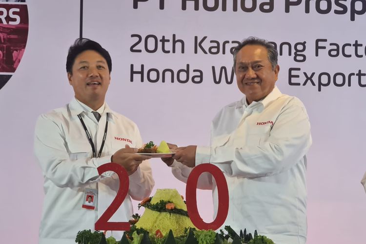 Honda rayakan 20 tahun pabriknya di Karawang