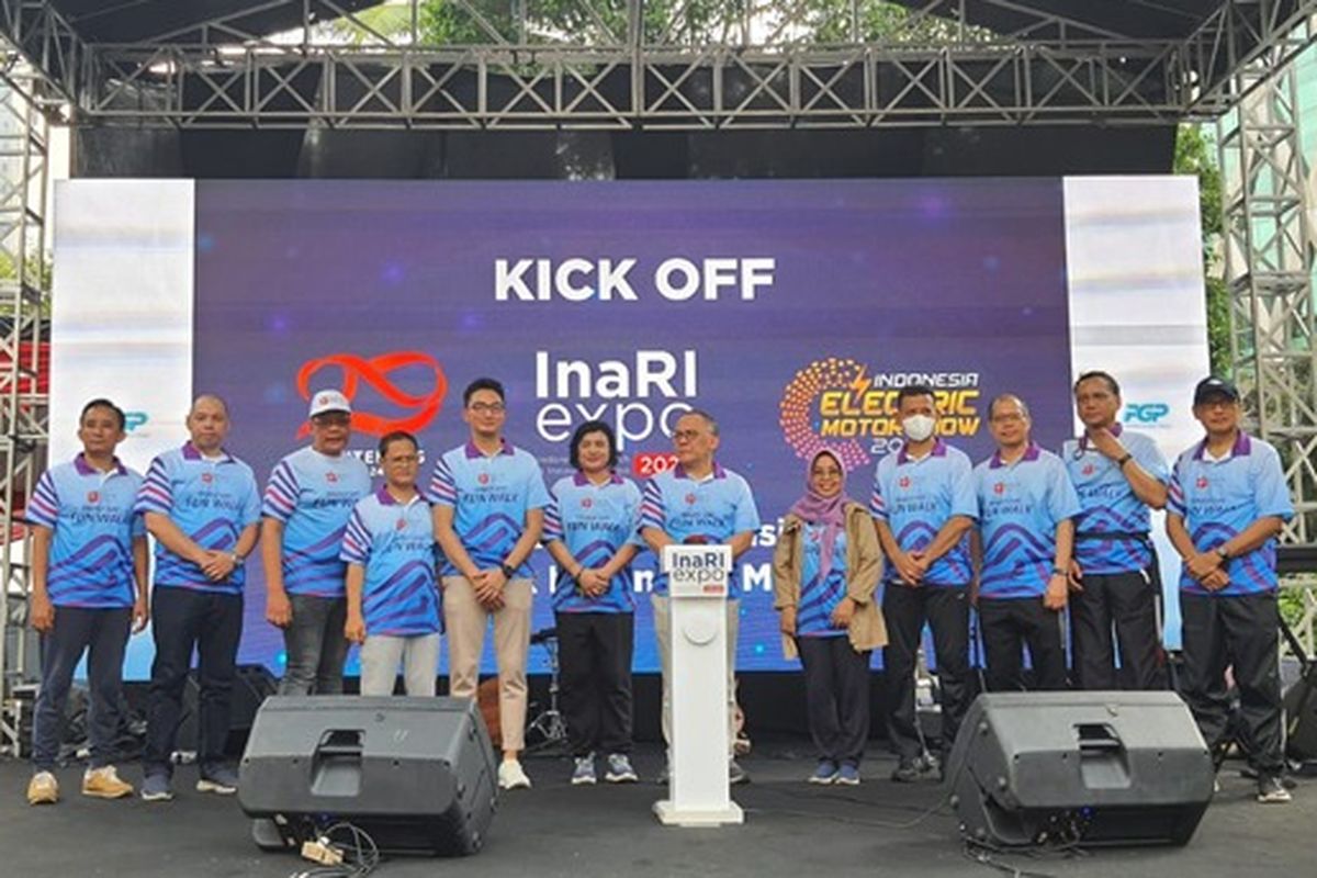 kick off Indonesia Electric Motor Show (IEMS) 2024