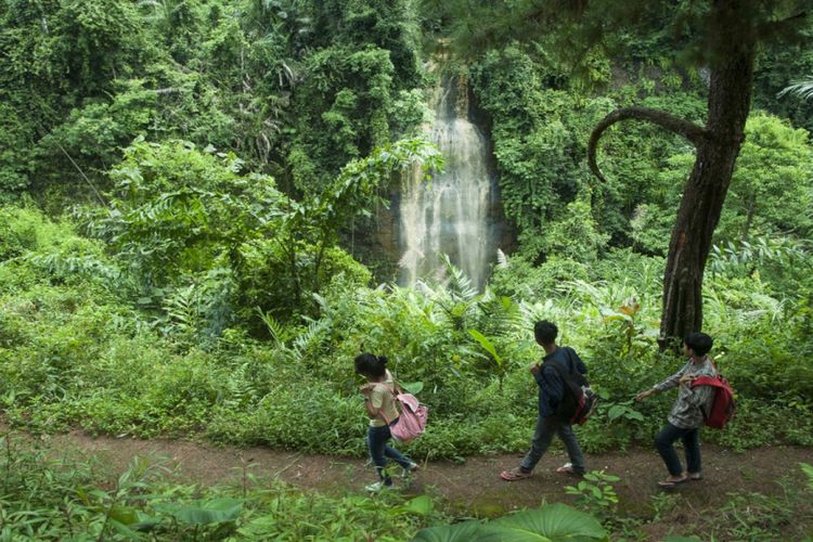 Curug Cimendaway, salah satu air terjun eksotis di Kabupaten Cilacap