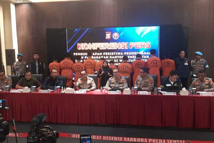 Kerusuhan di Palembang dan OKU: Polda Sumsel Tetapkan 25 Tersangka