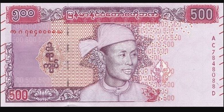 Mata uang negara ASEAN kyat Mynamar.