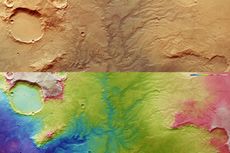 Foto ESA Buktikan Adanya Sungai Kuno di Mars