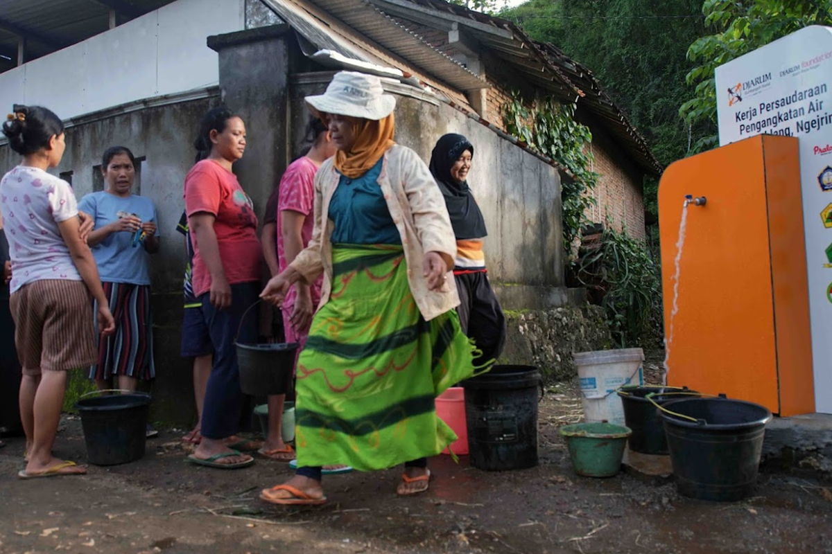 Jaringan Pipa Ditambah, 11 Dusun di Wonogiri Bisa Nikmati Air Bersih dari Goa Jomblang