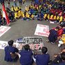 Refleksi Setahun Jokowi-Ma'ruf, Mahasiswa di Banjarmasin Kembali Turun ke Jalan