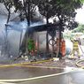 Korsleting Listrik, Lima Lapak Semi Permanen di Cakung Ludes Terbakar