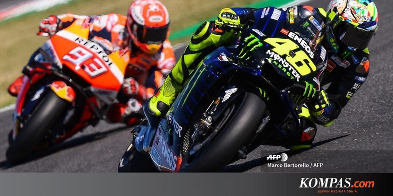 Kepala Kru Honda Ungkap Persamaan Marc Marquez dan Valentino Rossi - Kompas.com - KOMPAS.com