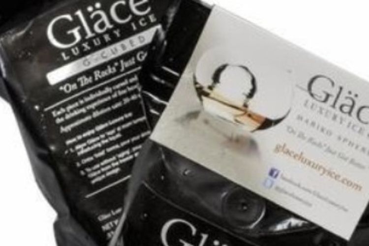 Kemasan es batu Glace Luxury.