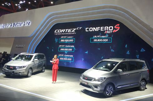 Wuling Lepas Harga Resmi Cortez Turbo dan Confero S ACT