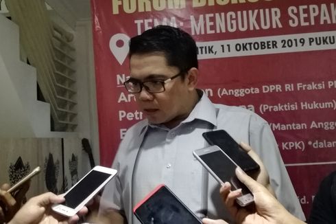 DPR Bantah Revisi UU KPK Tak Masuk Prolegnas Prioritas 2019