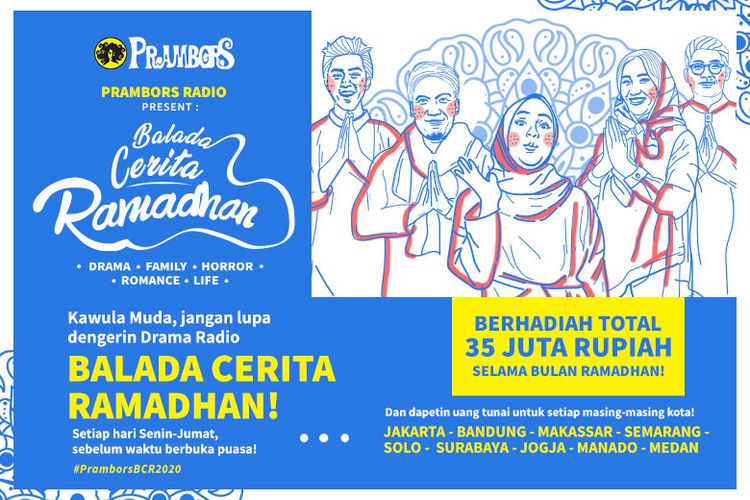 Balada Cerita Ramadhan dari Prambors siap temani Kawula Muda untuk ngabuburit. 