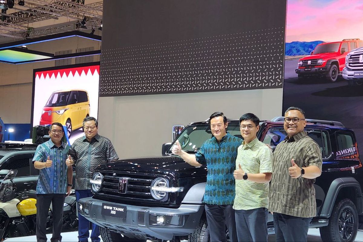 GWM Tank 300 resmi dirilis di GIIAS 2024.