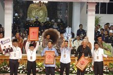 Survei Populi Center: Prabowo-Gibran 52,5 Persen, Anies-Muhaimin 22,1 Persen, Ganjar-Mahfud 16,9 Persen