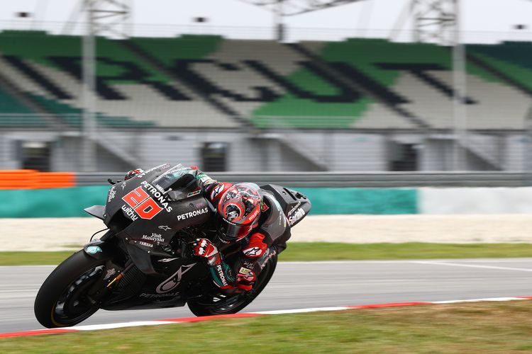 Fabio Quartararo tes pramusim MotoGP 2020 Sepang, Malaysia.
