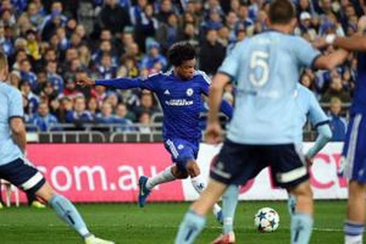 Chelsea menang tipis atas Sydney FC berkat gol Loic Remy, Selasa (2/6/2015).