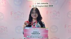 Lewat Karya Inspiratif dari Kampung Batara, Siswi SMAK Penabur Ini Raih Prestasi di FLS2N