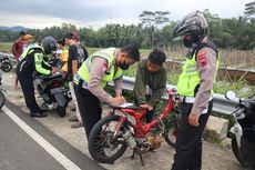 Ikut Balapan Liar, Ratusan Warga Klaten Terjaring Razia Polisi