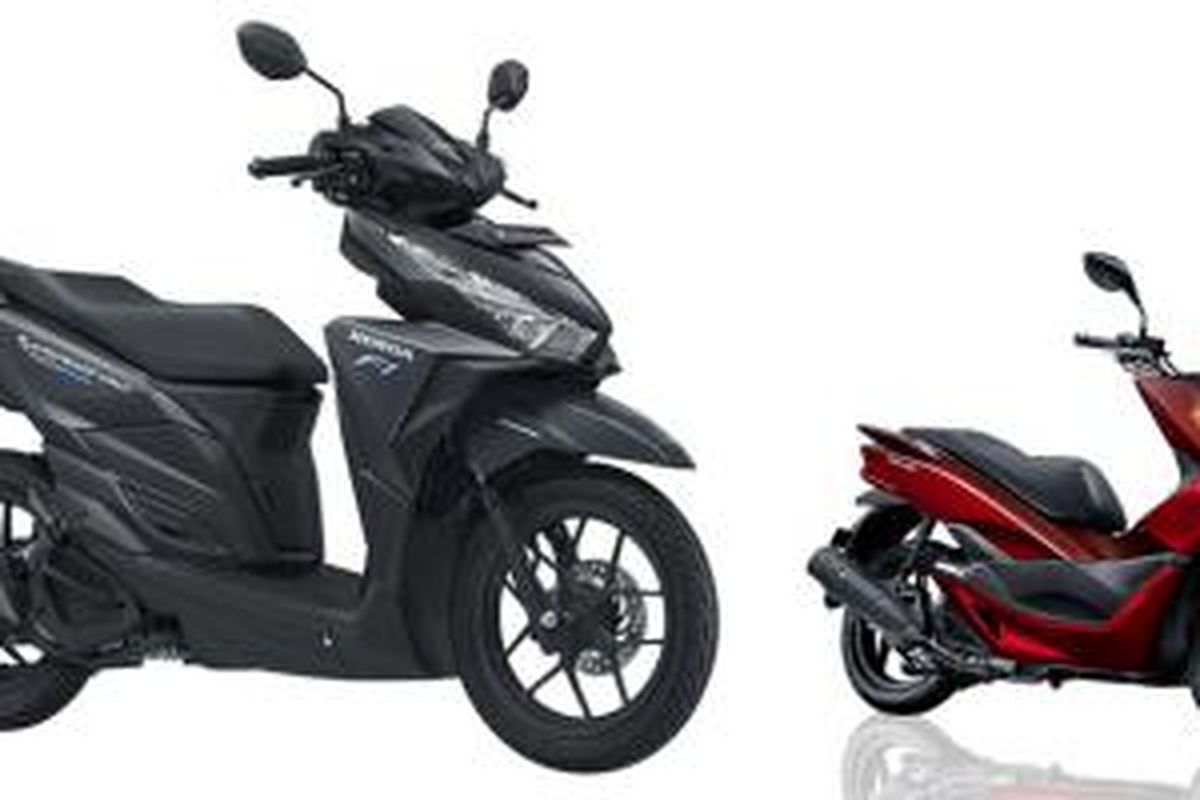 Honda Vario 150 serta PCX 150 mempunyai segmen yang berbeda.