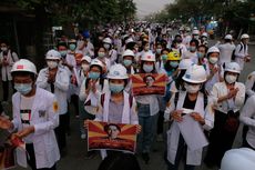 Cerita Nakes Myanmar Melawan Junta, Boikot RS Pemerintah dan Rawat Pasien dari “Bawah Tanah”