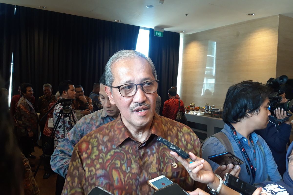 Deputi Gubernur Bank Indonesia Dody Budi Waluyo di Jakarta, Kamis (15/1/2020).