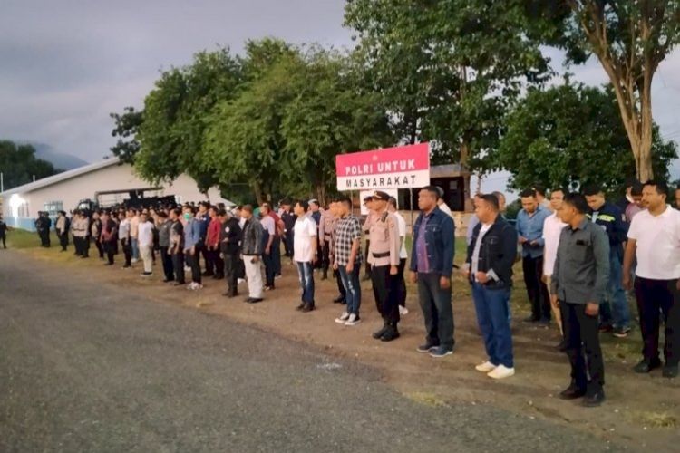 Ratusan Personel Gabungan Dikerahkan Amankan Kunjungan Gibran ke Ende NTT