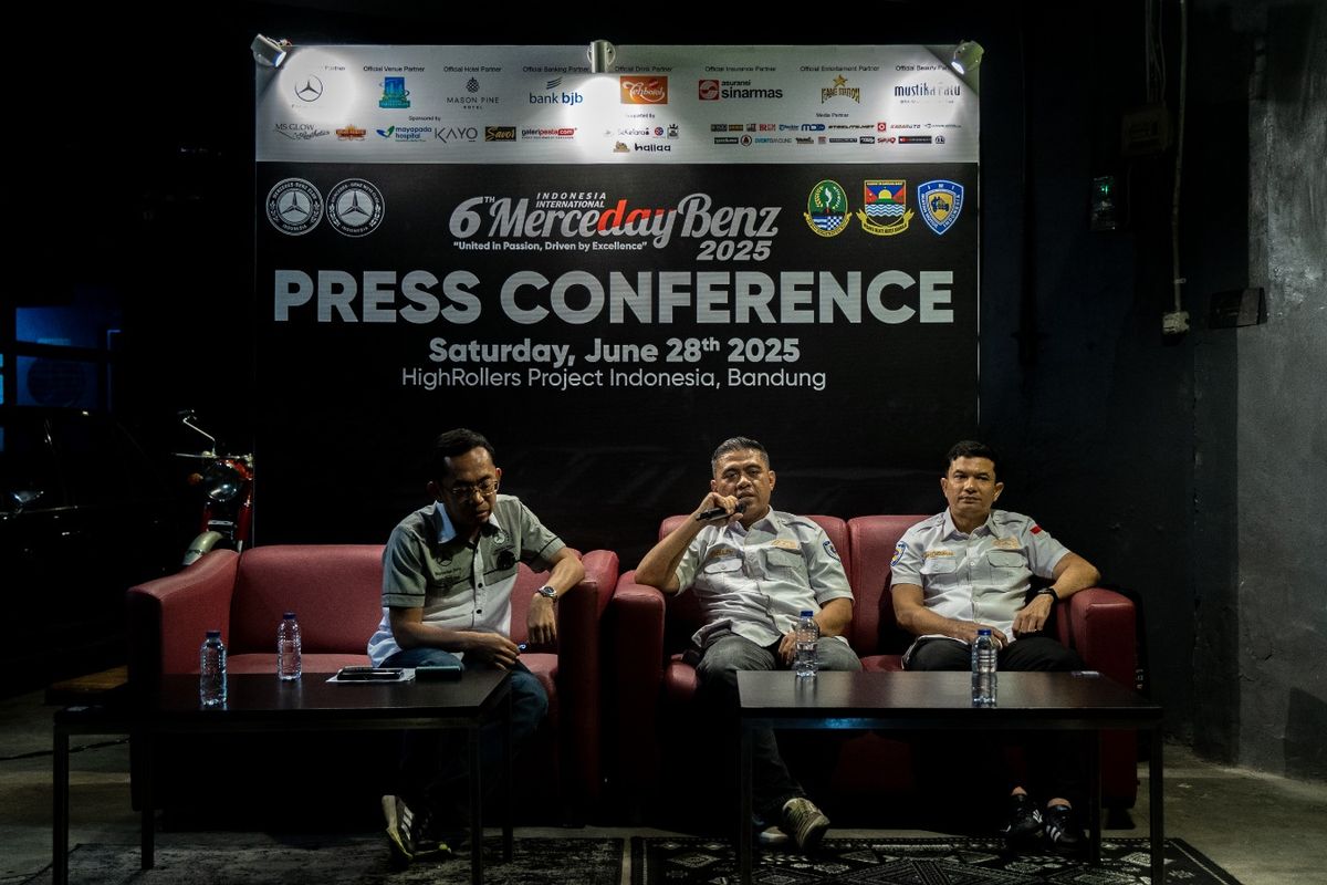 Merceday-Benz bakal digelar di Bandung.