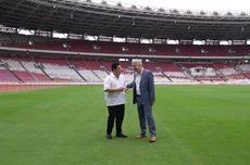 Ketum PSSI dan DIrektur FIFA Pantau Rumput SUGBK